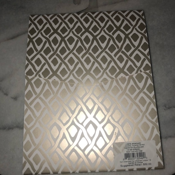 ๐ Vera Bradley gold tone bracelet NWT - Picture 5 of 7